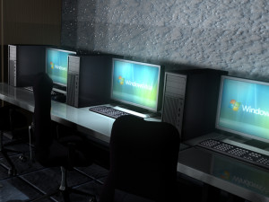 Classroom - Chemistry Science Lab 3D Model