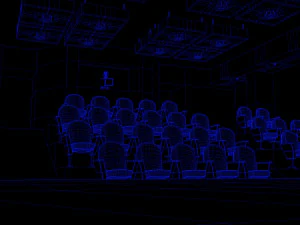Theater Auditorium 3D Model