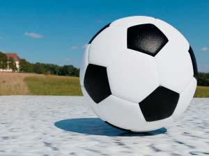 Futebol Futebol Modelo 3D
