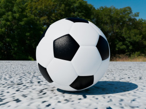 Football Soccer 3D Model
