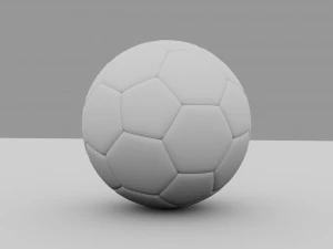 Football Soccer 3D Model