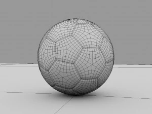Football Soccer 3D Model