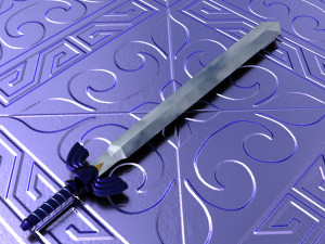 The Legend of Zelda Master Sword Modelo 3D