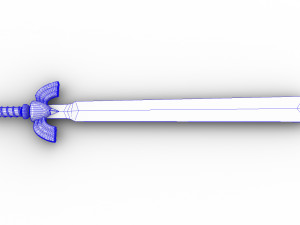 The Legend of Zelda Master Sword Model 3D
