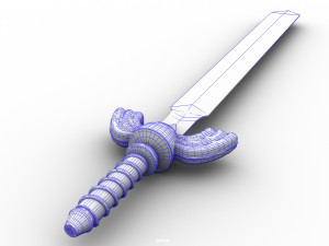 The Legend of Zelda Master Sword Model 3D