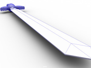 The Legend of Zelda Master Sword Model 3D