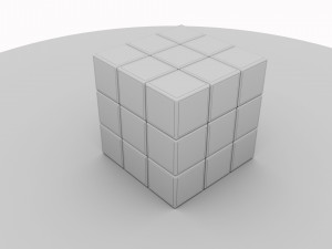 Rubiks Cube Modèle 3D