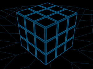 Cubo de Rubik Modelo 3D