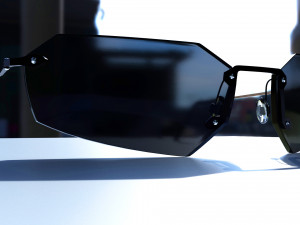 The Matrix Sunglasses - Agent Smith Modelo 3D