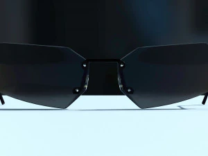 The Matrix Sunglasses - Agent Smith 3D Model