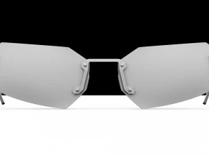 The Matrix Sunglasses - Agent Smith 3D Model