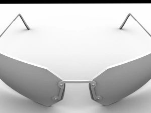 The Matrix Sunglasses - Agent Smith 3D Model