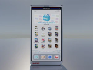 Nintendo Smartphone 3D Model