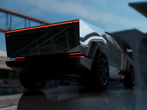 Tesla Cybertruck 3D Model