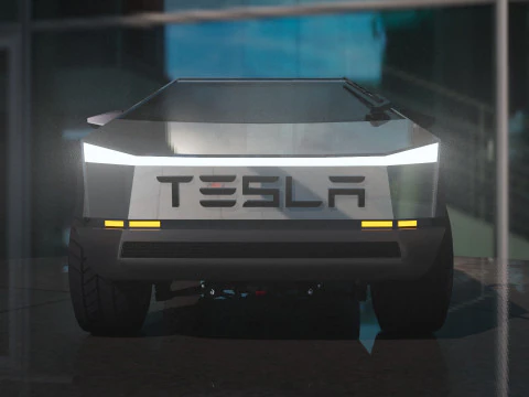 Tesla Cybertruck 3D Model