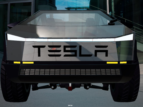 Tesla Cybertruck 3D 모델