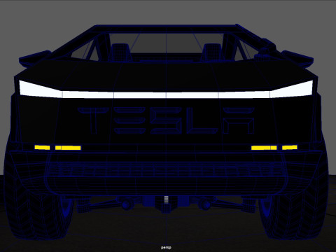 Tesla Cybertruck 3D 모델