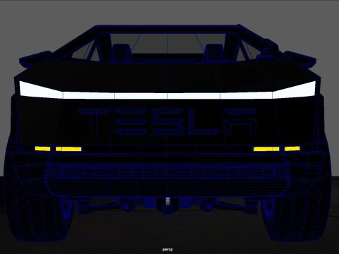 Tesla Cybertruck 3D Model