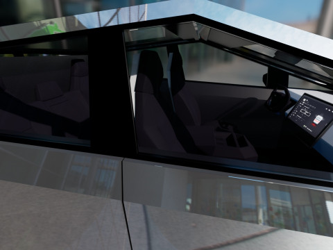 Tesla Cybertruck 3D 모델
