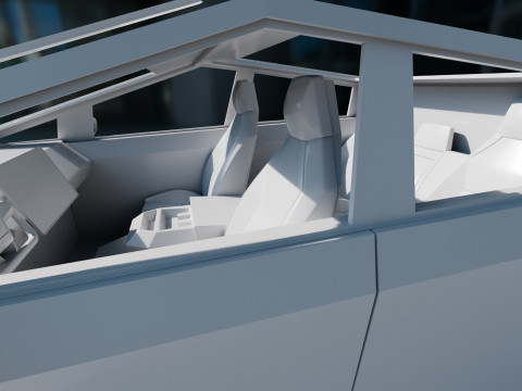Tesla Cybertruck 3D 모델