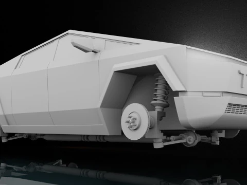 Tesla Cybertruck 3D Model
