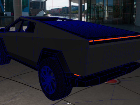 Tesla Cybertruck 3D 모델