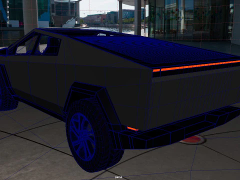Tesla Cybertruck 3D Model