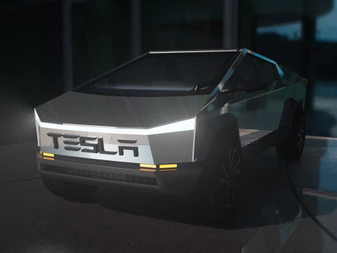 Tesla Cybertruck 3D Model