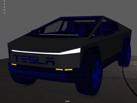 Tesla Cybertruck 3D Model
