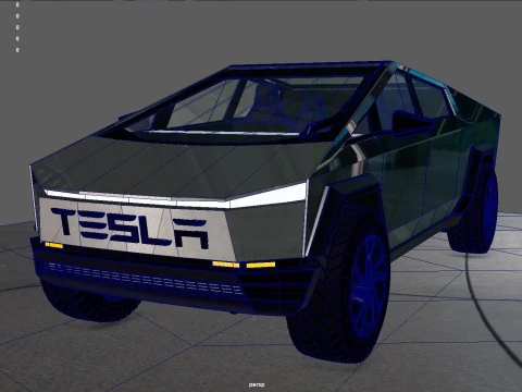 Tesla Cybertruck 3D Model