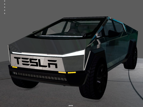 Tesla Cybertruck 3D 모델