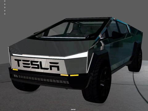 Tesla Cybertruck 3D Model