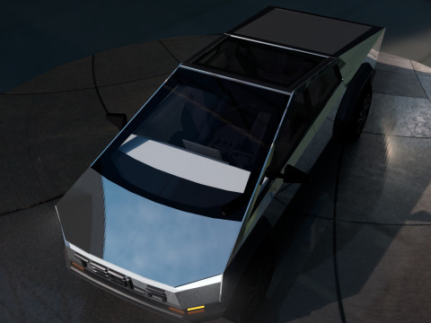 Tesla Cybertruck 3D 모델