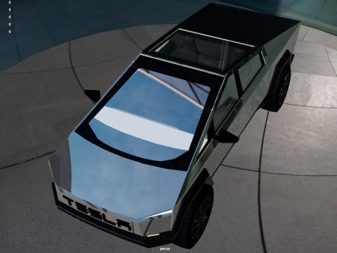 Tesla Cybertruck 3D Model