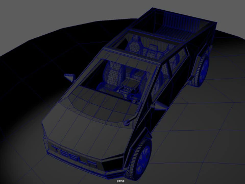 Tesla Cybertruck 3D Model