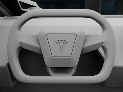 Tesla Cybertruck 3D 모델