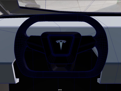 Tesla Cybertruck 3D 모델
