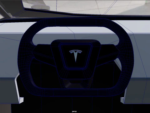 Tesla Cybertruck 3D Model