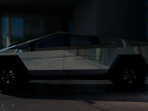 Tesla Cybertruck 3D Model