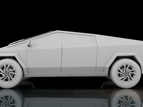 Tesla Cybertruck 3D 모델