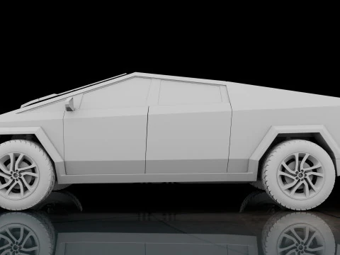 Tesla Cybertruck 3D Model