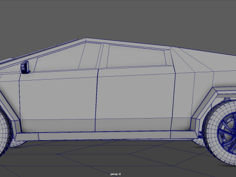 Tesla Cybertruck 3D 모델