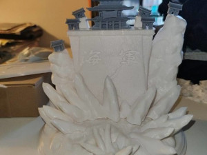 ONE-PIECE EDWARD NEWGATE WHITEBREAD IN MARINEFORD 3D 打印模型