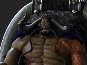 ONE PIECE KAIDO OF THE 100 BEASTS 3Dプリントモデル