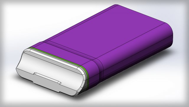 WD Elements Portable Hard Drive Case Modelo de Impressão 3D .c4d .max .obj .3ds .fbx .stl .blend 