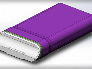 WD Elements draagbare harde schijfbehuizing 3D printmodel