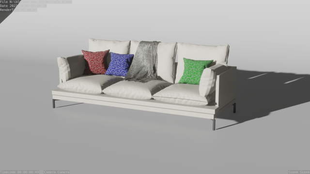 Counch Modelo 3D .c4d .max .obj .3ds .fbx .stl .blend 