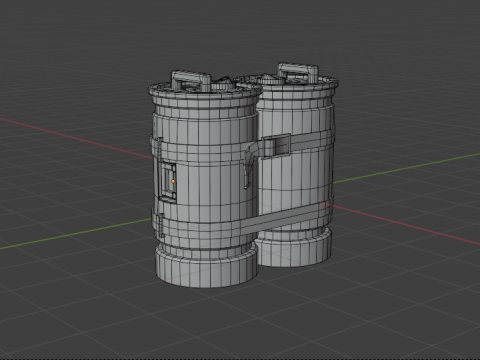 Sci-fi Model Pack For Games 3Dモデル