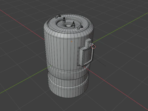 Sci-fi Model Pack For Games 3D Model