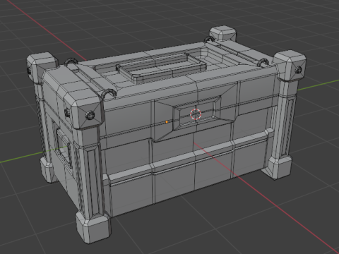 Sci-fi Model Pack For Games 3Dモデル